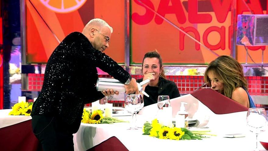 Jorge Javier, Begoña Rodrigo y María Patiño en 'La última cena'